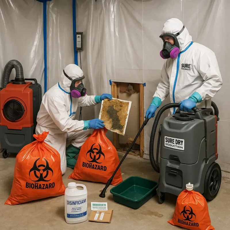 Contaminated Water Handling Protocols process in Northumberland County, PA