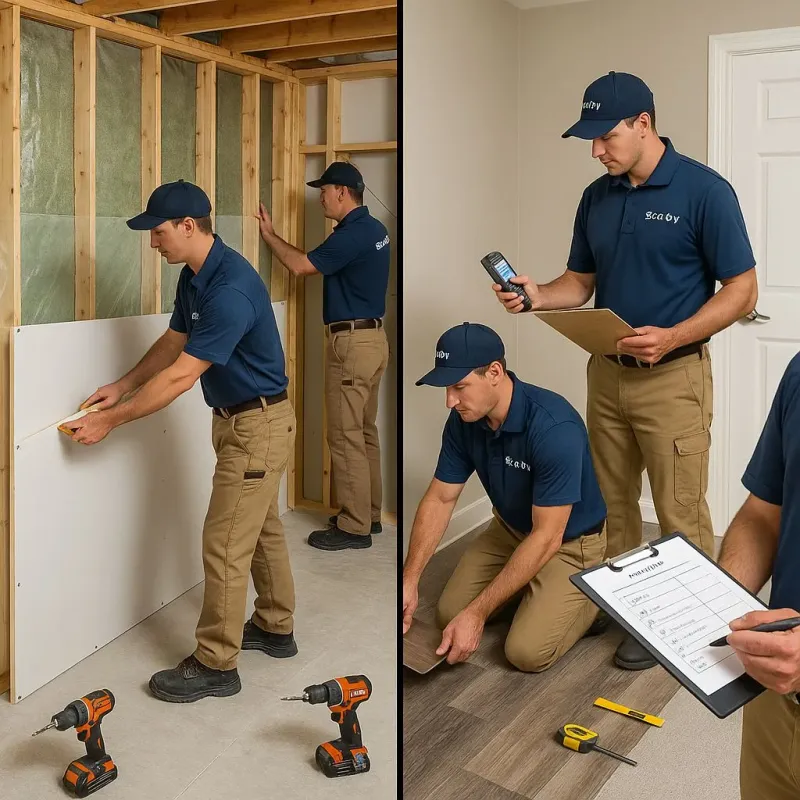 Repairs and Reconstruction process in Northumberland County, PA