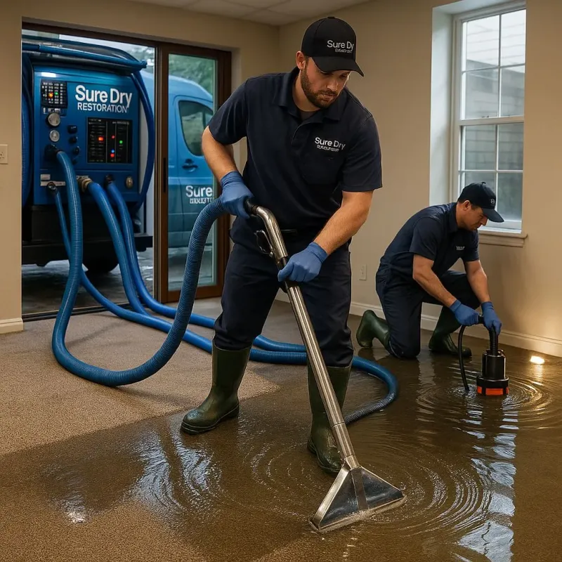 Water Extraction and Removal process in Northumberland County, PA